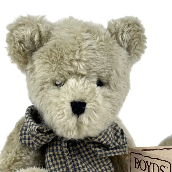 Boyd's Bears The Head Bean Collection "Tibbs" 510308 Jointed Teddy Bear - Picture 5 of 9
